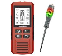 Rivelatore portatile multifunzionale per metallo e parete, scanner da parete 2026, rilevatore di tubi metallici con display LCD, strumento scanner per ricerca di perni ad alta precisione per rilevare