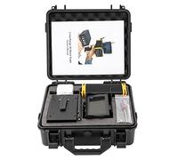 Rivelatore professionale in metallo, 16 m, profondità 990 m, portata con scansione automatica a 360°, indicatore di profondità LCD per la ricerca del tesoro, 800 mAh, spina UE