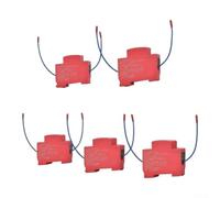 Rivelatore termico in plastica 170C Start rosso doppio ugello (10g) | avvio automatico 170C, design doppio dell'ugello, pacchetto 5pcs, supporto della guida di BACCANO, colore rosso
