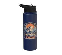 Rivelazione fedele e vera 19 11 Cavaliere Stainless Steel Insulated Water Bottle
