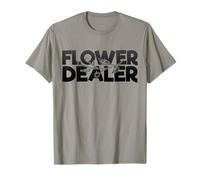 Rivenditore di fiori, T-shirt con design floreale, idea giardiniere, botanico Maglietta