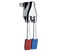 River 550283 pedaliera Miscelatore a Due Pedali a Pavimento caldo freddo pedale