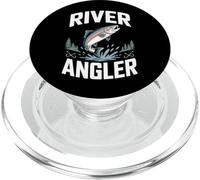 River Angler Pesca A Mosca Trota Fiume PopSockets PopGrip per MagSafe
