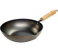 River Light Padella in ferro, Extreme Japan, 30 cm, compatibile con induzione, prodotta in Giappone, wok
