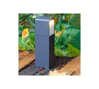 RIVER PALETTO DA GIARDINO IP65 IN 2 MISURE COLORE ANTRACITE LED 13W LUCE 3000K-4000K MODERNO