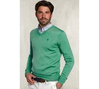River Woods Basic Merino V-neck Pullover Margarita Mix Green Taglia: M | Maglioni a maglia Outlet | Uomo | Verde