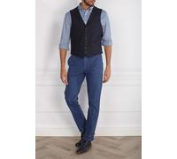 River Woods Classic Gilet With Collar Blue Taglia: 48 | Giacche Outlet | Uomo | Blu