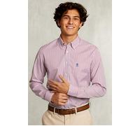 River Woods Custom Fit Striped Shirt With Pocket Blue/red Multi Taglia: S | Camicie Casual Outlet | Uomo | Bianco