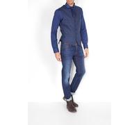 River Woods Fancy 4 Pkt Gilet Blue Taglia: 48 | Giacche Outlet | Uomo | Blu