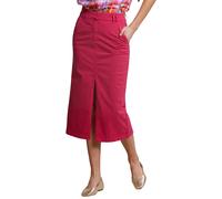 River Woods Fuchsia Midi Stretch Skirt With Split Taglia: 38 | Minigonne Outlet | Donna | Bianco