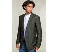 River Woods Linen Blazer Applied Pockets Khaki Blue Taglia: 50 | Giacche sportive Outlet | Uomo | Blu