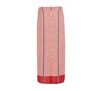 River Woods Long Skirt Front Placket Red Taglia: 42 | Maxi gonne Outlet | Donna | Rosso