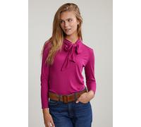 River Woods Magenta Roll Neck T-shirt With Bow Taglia: M | Maglie a manica lunga Outlet | Donna | Bianco