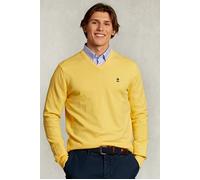 River Woods Normal Fit Basic Cotton V-neck Pullover Butterfly Mix Yellow Taglia: 3XL | Maglioni a maglia Outlet | Uomo | Giallo