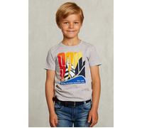 River Woods Normal Fit Basic T-shirt Dark Oyster Mix Grey Taglia: 14 | T-shirt Outlet | kids | Grigio