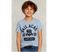 River Woods Normal Fit Basic T-shirt Dark Victoria Mix Blue Taglia: 08 | T-shirt Outlet | kids | Blu