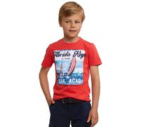 River Woods Normal Fit Basic T-shirt Short Sleeves Cornell Red Taglia: 8 | T-shirt Outlet | Unisex | Rosso