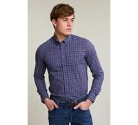 River Woods Slim Fit Checked Shirt Red/blue Taglia: S | Camicie Casual Outlet | Uomo | Rosso