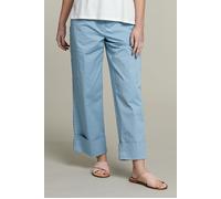 River Woods Straight Pants Blue Taglia: 38 | Pantaloni a zampa di elefante Outlet | Donna | Blu