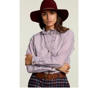 River Woods Striped Blouse Ruffle Collar Red/white Taglia: 38 | Cappotti Outlet | Donna | Rosso