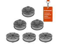 Rivershine 5307-20 - Bobina di filo di ricambio, diametro 1,6 mm, lunghezza 6,1 m, compatibile con Gardena Art 9805, 9806, 9807, 9808, 9809, 9827, 8846, 8847, 8848, 9870, 9872, 9874