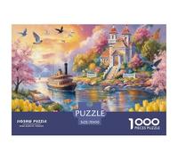 Riverside Secret Puzzle Giochi 1000 Pezzi Regalo Per Lui E Per Lei Arte Interesting Puzzle Adulti Foto 70x50cm/1000pcs