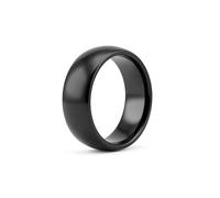 riversmerge RFID colore nero Smart Finger riscrivere l'anello T5577 Chip id Wear per gli uomini o le donne, Ceramica, Non pietra preziosa