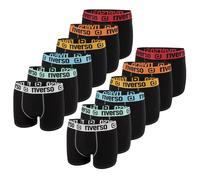 Riverso Boxer Da Uomo Confezione Da 12 RIVOle Mutande Intimo Retroshorts