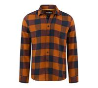 Riverso Camicia di Flanella Maniche Lunghe Uomo a Quadri Regular Fit RIVArne
