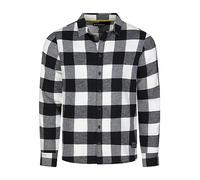 riverso Camicia in flanella da uomo a maniche lunghe, a quadri, vestibilità normale, RIVArne, camicia da boscaiolo, 100% cotone, grigio, marrone, giallo, rosso, verde, S, M, L, XL, XXL, 3XL, 4XL, 5XL,