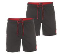 Riverso Costumi Bagno Uomo Lungo da Shorts RIVDavid 2er Pacco Set Regular Fit
