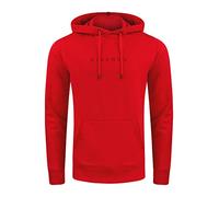 riverso Felpa con cappuccio da uomo RIVErik Regular Fit, felpa con cappuccio, nero, rosso, marrone, beige, navy, S, M, L, XL, XXL, 3XL, 4XL, 5XL, Rosso medio (15300), 3XL