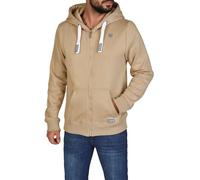 riverso - Felpa da uomo con cappuccio e chiusura lampo, vestibilità regolare, RIVNoah, colori: marrone, rosso, blu, nero, verde, grigio, beige, taglie: S, M, L, XL, XXL, 3XL, 4XL, 5XL, 4XL