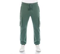 riverso Pantaloni cargo da jogging da uomo in cotone lungo, vestibilità normale, RIVLoris, pantaloni cargo sportivi, pantaloni sportivi per il tempo libero, tasche rosso, blu, nero, verde, S, M, L,