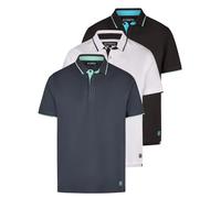 Riverso Poloshirt Uomo Manica Corta 3 Pezzi RIVLeano Regular Fit Shirt Estate