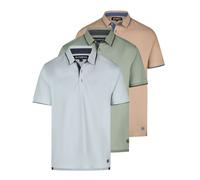 Riverso Poloshirt Uomo Manica Corta 3 Pezzi RIVLeano Regular Fit Shirt Estate