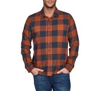 riverso RIVArne - Camicia da Uomo per Il Tempo Libero, vestibilità Normale, a Quadri, in Flanella