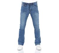 riverso RIVFalko Bootcut Jeans Jeans Basic Cotone Denim Stretch Nero Blu Grigio w29 w30 w31 w32 w33 w34 w36 w38, Middle Blue Denim (M236), 31W x 30L