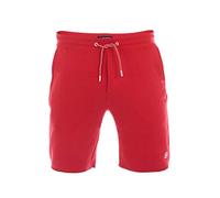 riverso RIVMax - Pantaloncini corti da uomo, in cotone, colore nero, rosso, blu, grigio, rosa, verde, S, M, L, XL, 2XL, 3XL, 4XL, 5XL, Cherry Red (15300), S