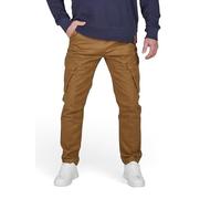 riverso RIVNick - Pantaloni cargo lunghi da uomo, con tasche elasticizzate, colore nero, verde, beige, marrone, 30, 31, 32, 33, 34, 36, 38, 40, 42