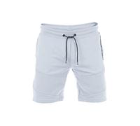 riverso RIVRainer Short Sweat Short Sweatshorts Bermuda Estate Sport Biker Shorts Cotone Nero Verde Blu Rosso S M L XL 2XL 3XL 4XL 5XL, Light Blue (19200), XXL