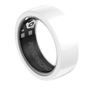 RIVERSONG Anello intelligente con design in nano ceramica, monitoraggio della frequenza cardiaca e del sonno 24/7, monitoraggio SP02, monitoraggio di attività e calorie, batteria 3 giorni, resistente