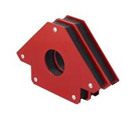 RIVERWELD 5" 75LB/34KG Morsetti Supporto per saldatura magnetica, Posizionatore portaelettrodi per saldatura ad arco, Angolo di 45, 90, 35 gradi Magnete in metallo Accessori per saldatura 2pz