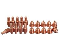 RIVERWELD C1403 Punta lunga elettrodo C1395 Fit Cebora P70 e PR0064 CB70 Torcia 20pk