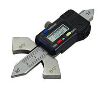 RIVERWELD Calibro per Saldatura a 4 Angoli Display corpo 60°, 70°, 80°, 90° Controlla l'altezza della saldatura Spessore del filetto Angolo di Smusso