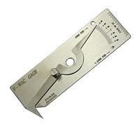 RIVERWELD Calibro per Saldatura Singola V-WAC Controlli Altezza della Corona Sottosquadro Fossi di Porosità Filettatura Ispezione Saldatura Metrica