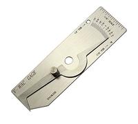 RIVERWELD Calibro per Saldatura Singola V-WAC Controlli Altezza della Corona Sottosquadro Fossi di Porosità Filettatura Ispezione Saldatura Pollici