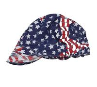 RIVERWELD Cappello da saldatore in puro cotone con fodera interna in rete per saldatori, compatibile con casco da saldatura American Eagle, colore multicolore.