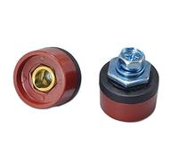 RIVERWELD Cavo di saldatura TIG Presa da pannello ROSSO DKZ10-25 Raccordo rapido 2 pezzi