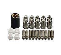 RIVERWELD Consumabili per taglio al plasma SG-51 Punte elettrodi 1,0 mm 50 Amp Kit 25 pezzi